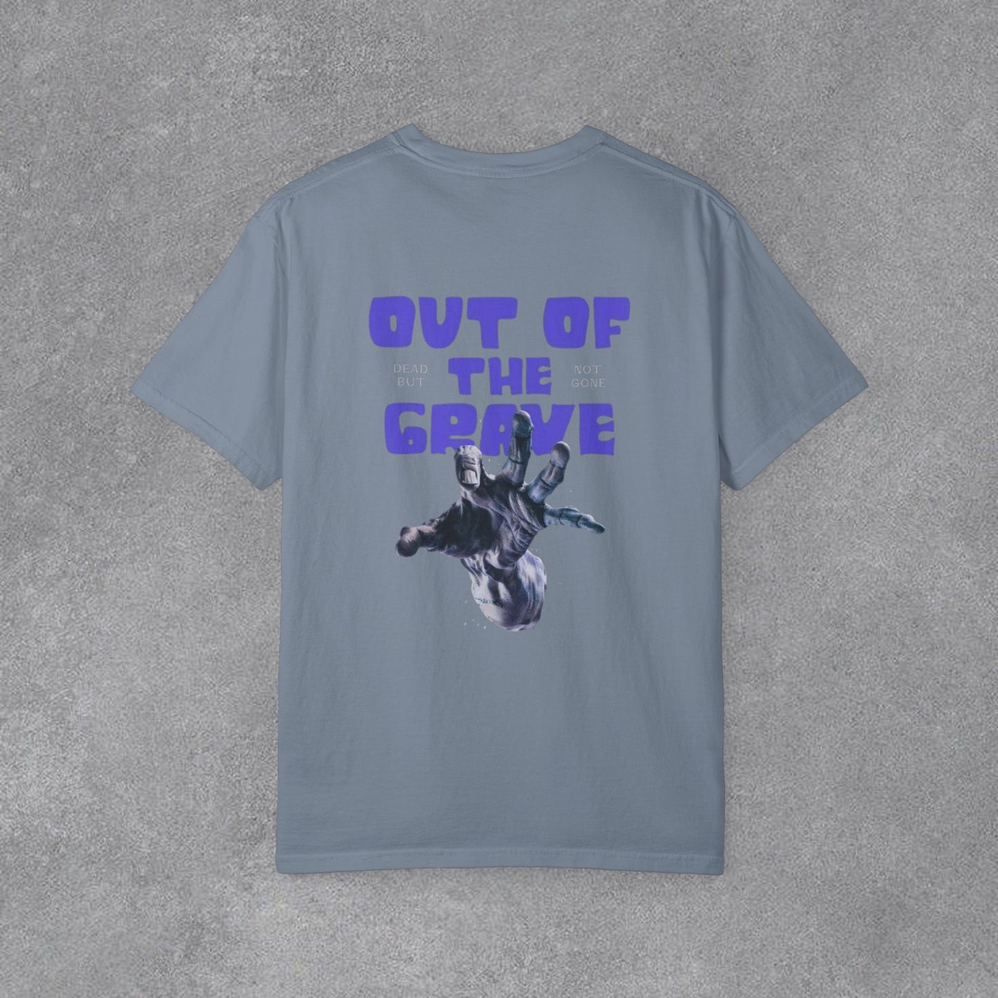 Copy of Out of the Grave zombie hand T-Shirt | band silhouette front