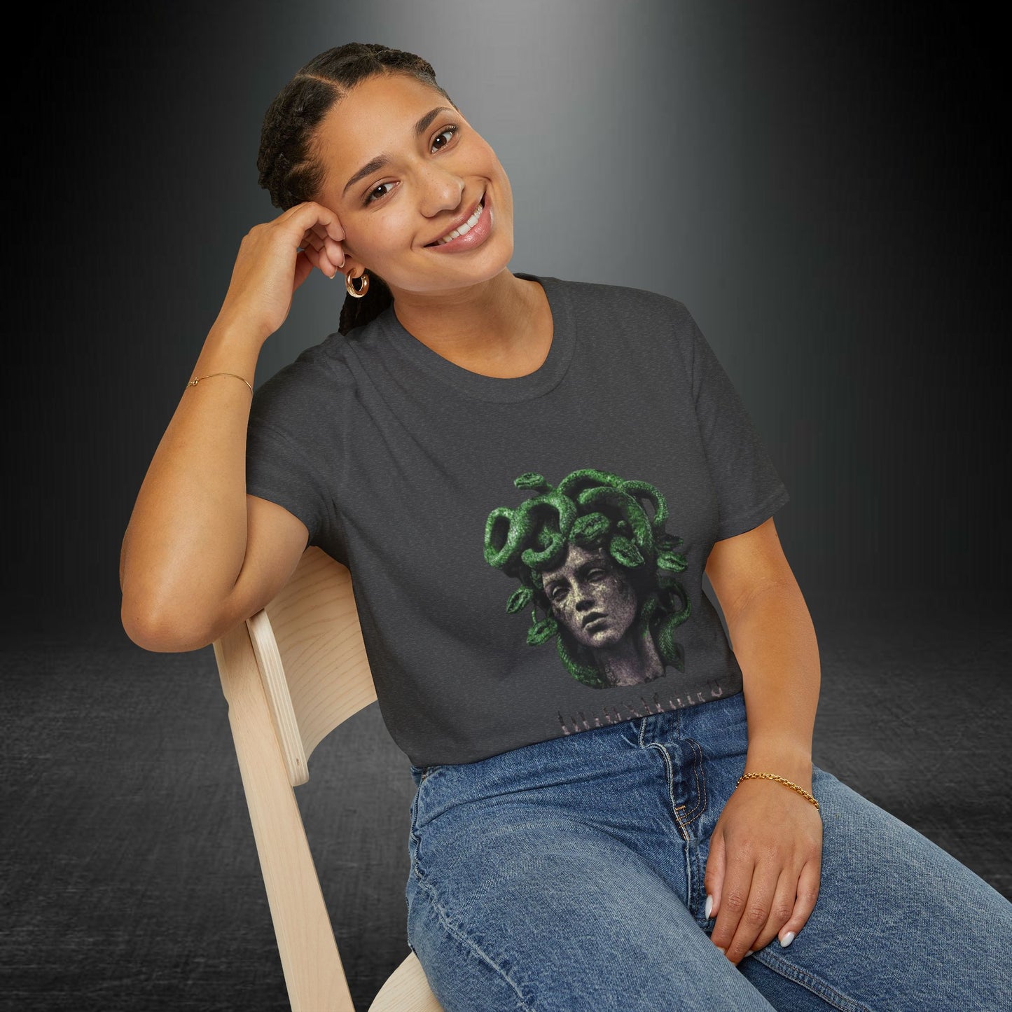 Copy of Medusa Head T-Shirt | Snake Hair Mythology Graphic Tee