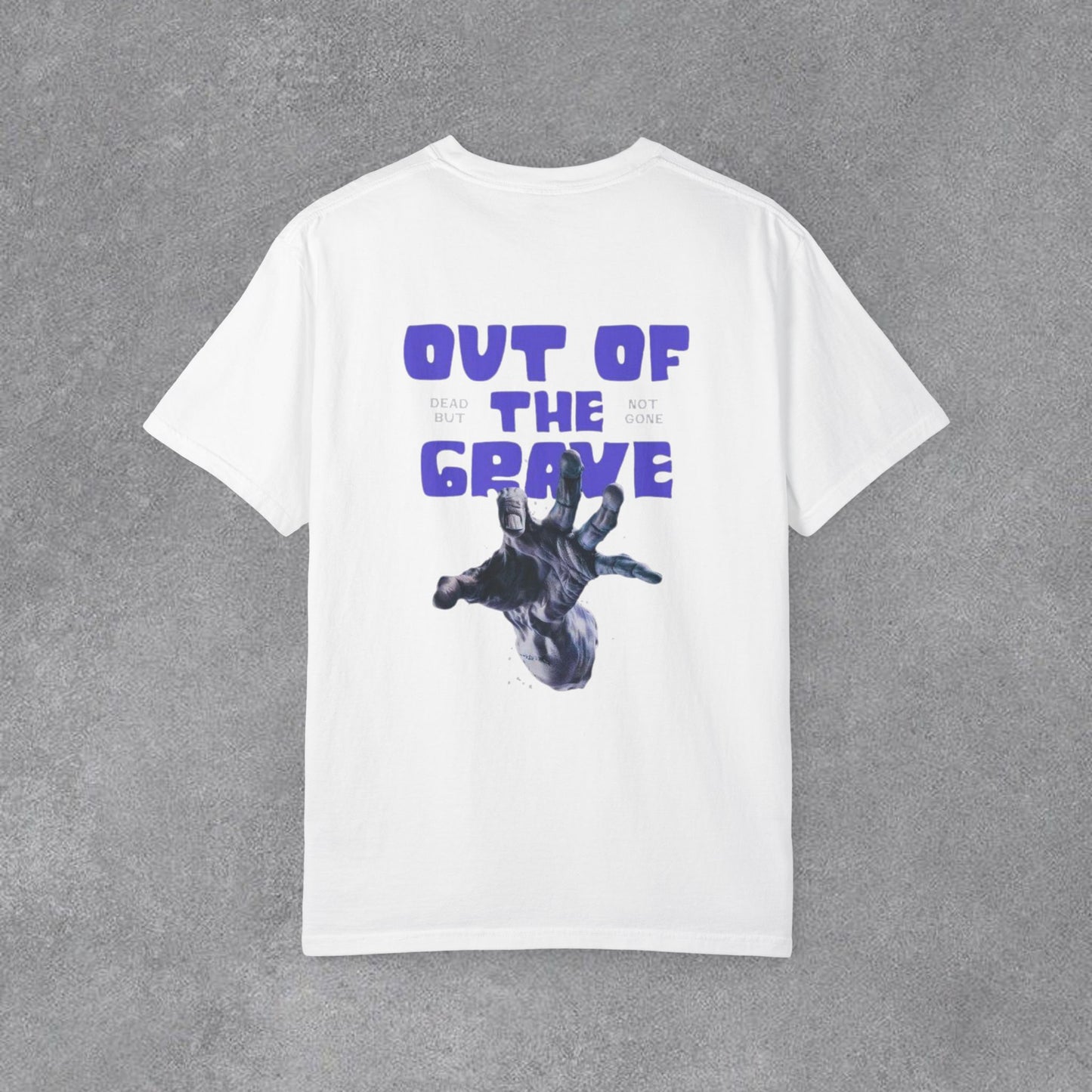 Copy of Out of the Grave zombie hand T-Shirt | band silhouette front