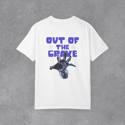 Copy of Out of the Grave zombie hand T-Shirt | band silhouette front