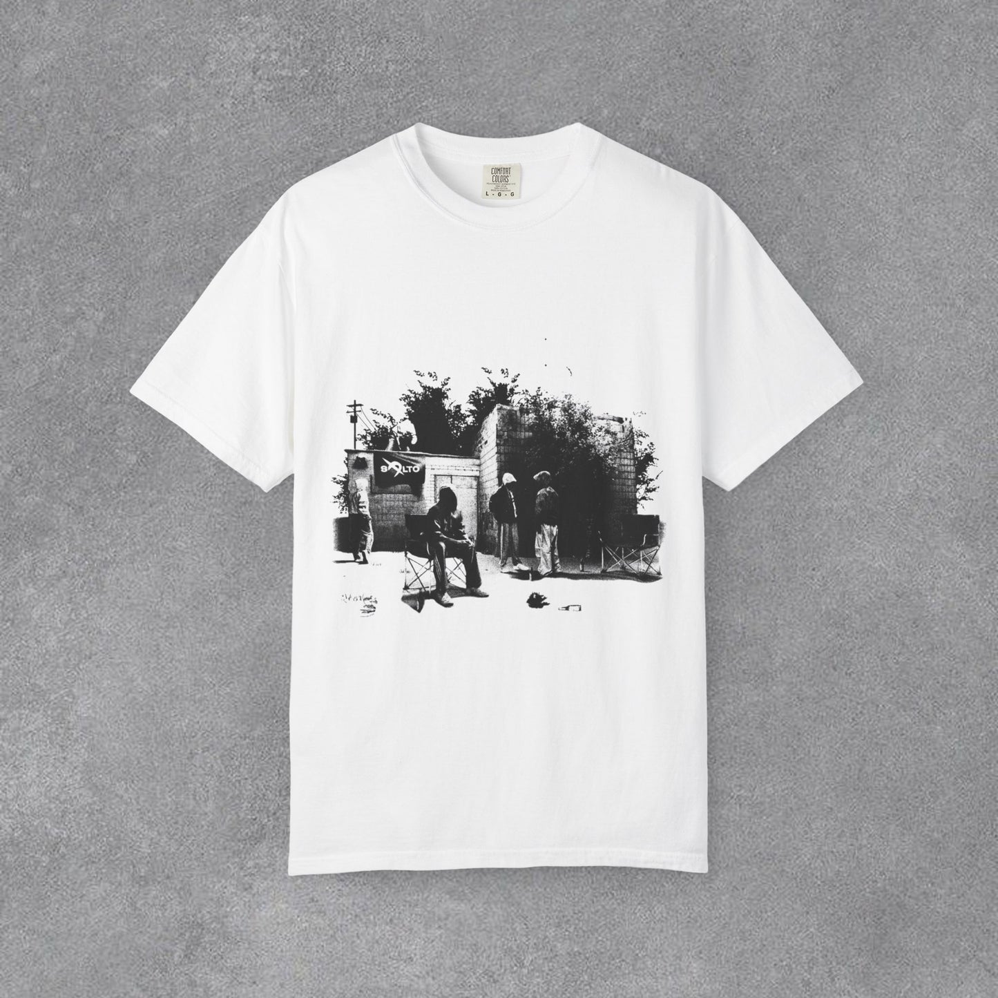 Copy of Praying Hands Graphic T-shirt | Graffiti Street Scene Tee