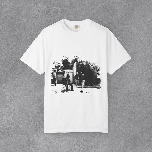 Copy of Praying Hands Graphic T-shirt | Graffiti Street Scene Tee