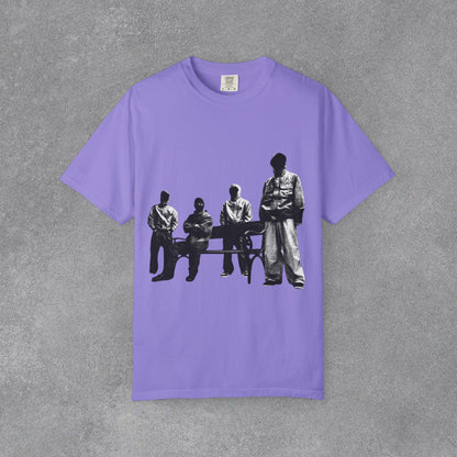 Copy of Out of the Grave zombie hand T-Shirt | band silhouette front