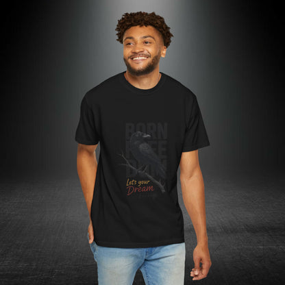 Copy of Born to Be Free Raven silhouette tee | Born to Be Free T-Shirt