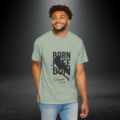 Copy of Born to Be Free Raven silhouette tee | Born to Be Free T-Shirt