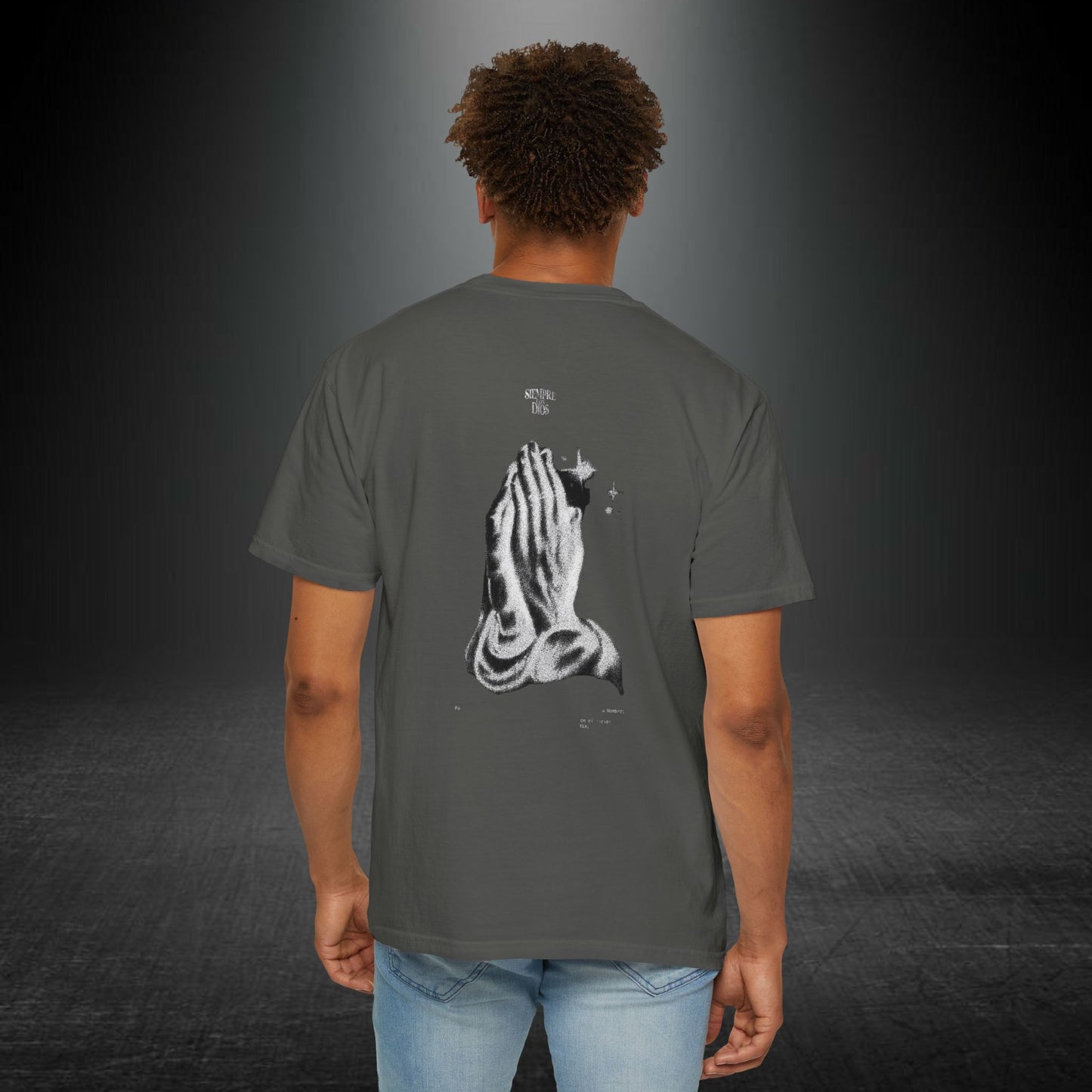 Copy of Praying Hands Graphic T-shirt | Graffiti Street Scene Tee