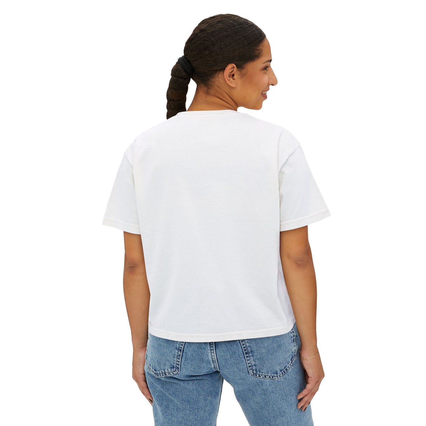 Copy of Desert Cactus Landscape Tee | Women's Boxy Tee