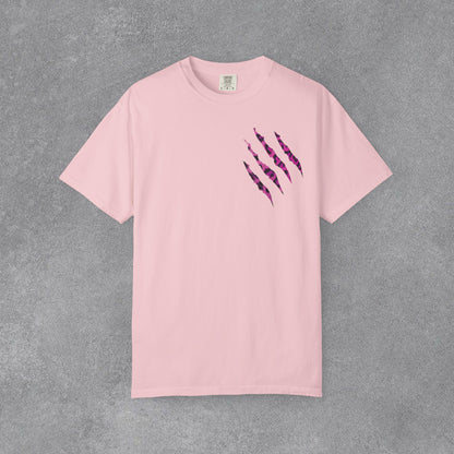 Copy of 💗 TATLI GÖRÜN,TARZINLA İZ BIRAK! 💗  “Sweet Glam” Puff Logo Tee ✨ Pembe kadife pençe detayıyla basic tişört anlayışını tamamen değiştiriyor. 🎀