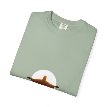Copy of Rio Beach Scene T-Shirt | Christ the Redeemer Silhouette Tee