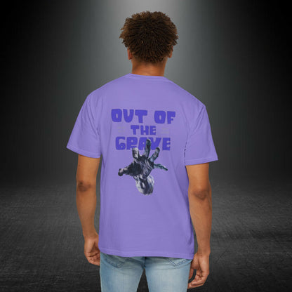 Copy of Out of the Grave zombie hand T-Shirt | band silhouette front