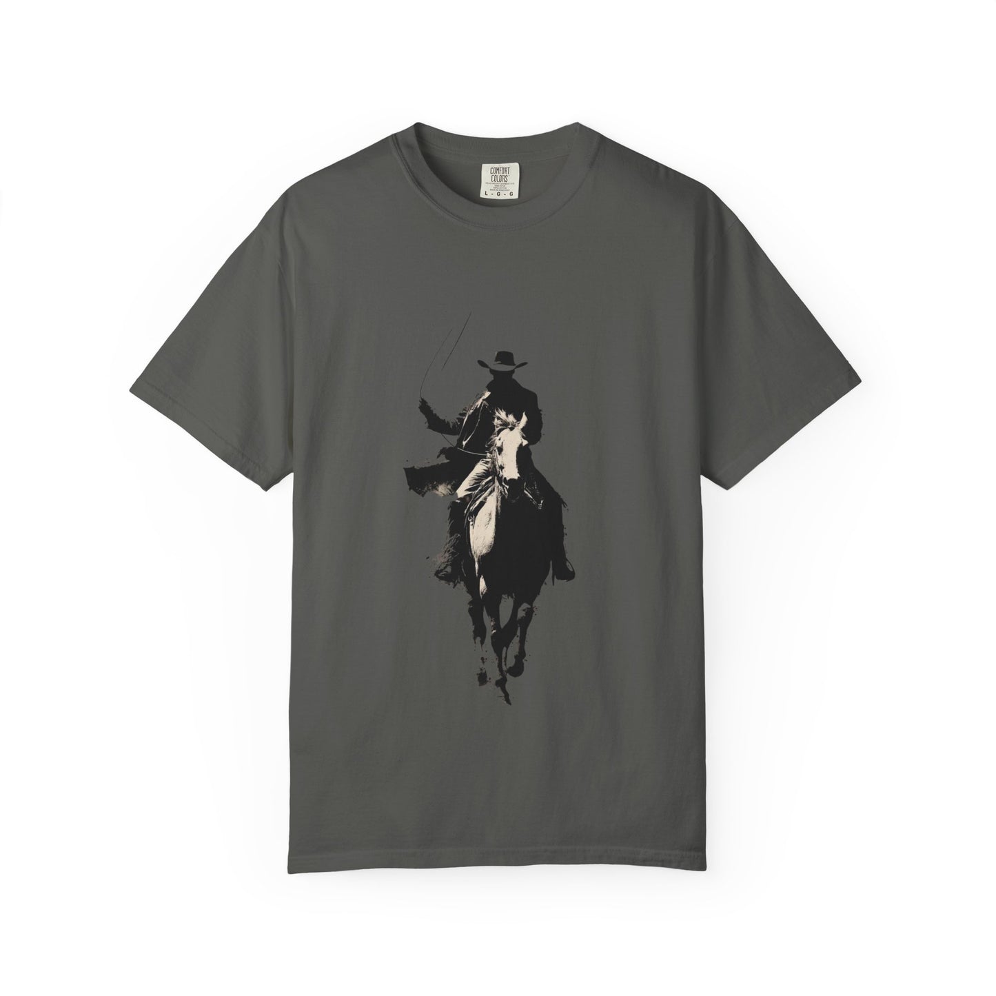 Copy of Vintage Cowboy Silhouette T-shirt | , Western Roseo Tee , Cowboy Graphic tshirt , Horse Lover Gift , Country Western unisex Tee