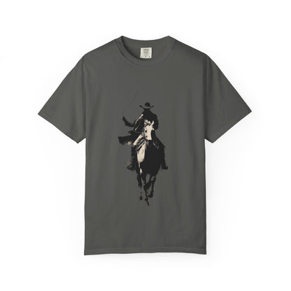 Copy of Vintage Cowboy Silhouette T-shirt | , Western Roseo Tee , Cowboy Graphic tshirt , Horse Lover Gift , Country Western unisex Tee