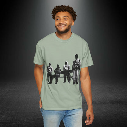 Copy of Out of the Grave zombie hand T-Shirt | band silhouette front