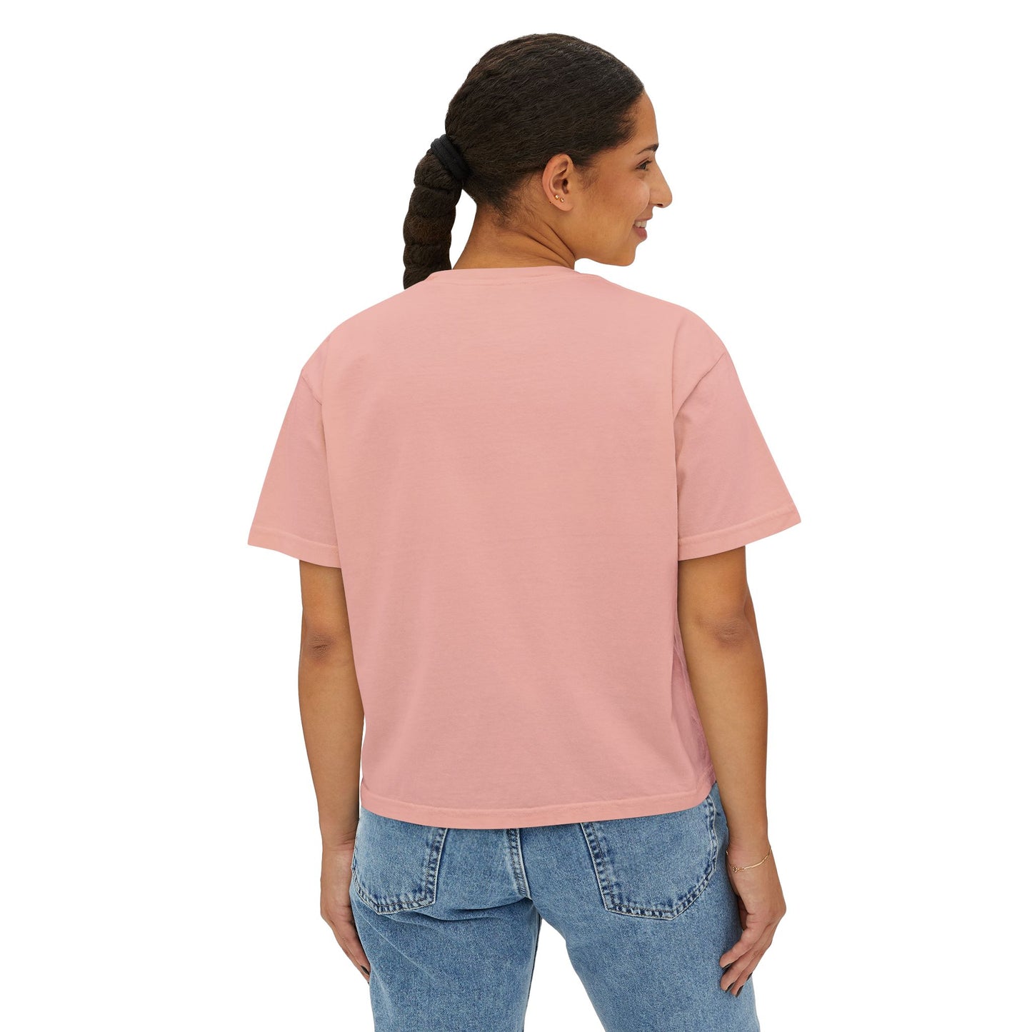 Copy of Desert Cactus Landscape Tee | Women's Boxy Tee