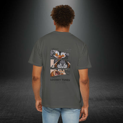 Copy of Vintage Comic Panel Graphic T-Shirt | Retro Crisis Text Tee | Garment Dyed Cotton Shirt | Streetwear Graphic Tee | Unisex Gift