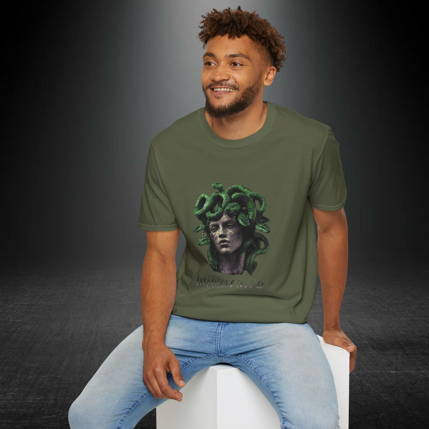 Copy of Medusa Head T-Shirt | Snake Hair Mythology Graphic Tee