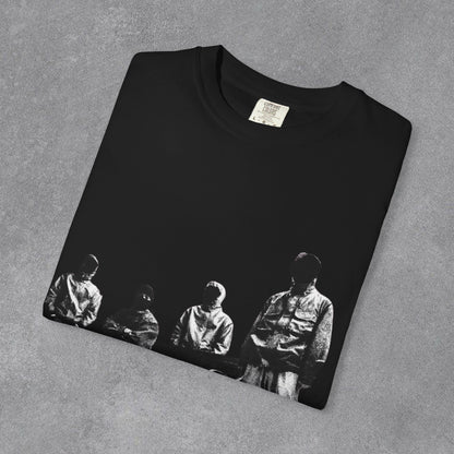 Copy of Out of the Grave zombie hand T-Shirt | band silhouette front