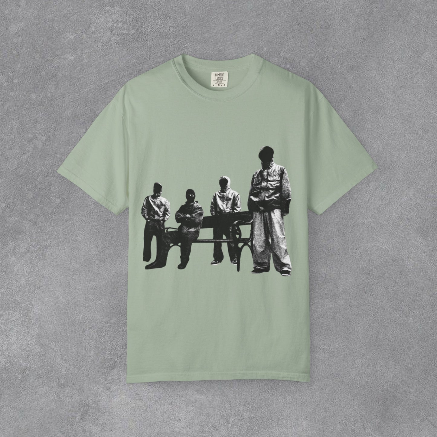 Copy of Out of the Grave zombie hand T-Shirt | band silhouette front