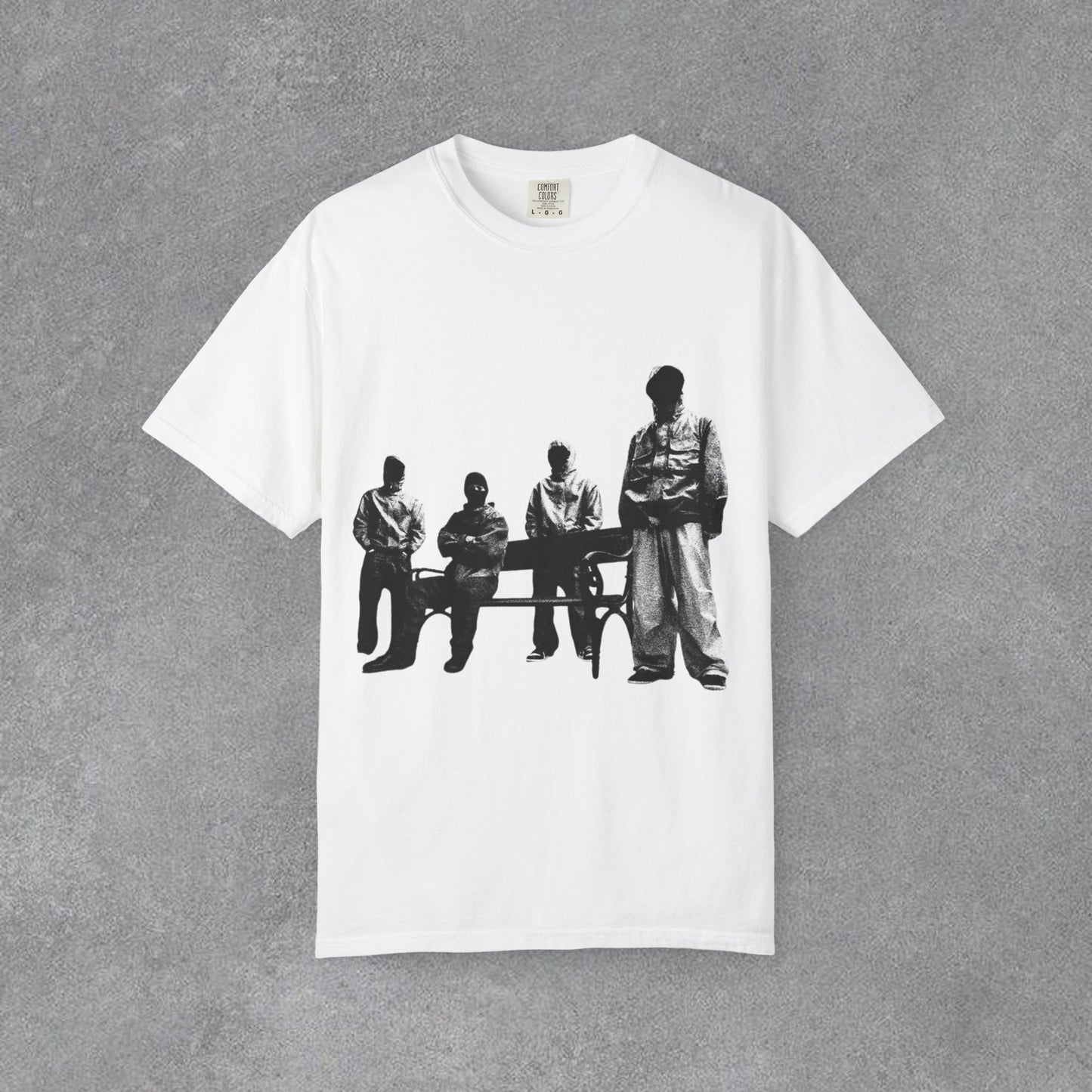 Copy of Out of the Grave zombie hand T-Shirt | band silhouette front