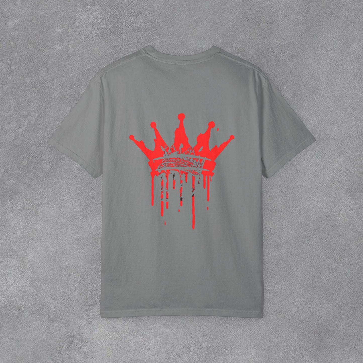 Copy of Justice Angel Illustration T-shirt | Dripping Crown Back Print