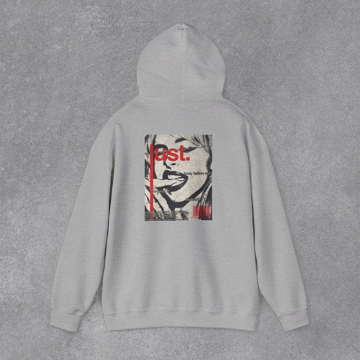 💫Grafik / Desen Baskılı Kapüşonlu Sweatshirt🎀