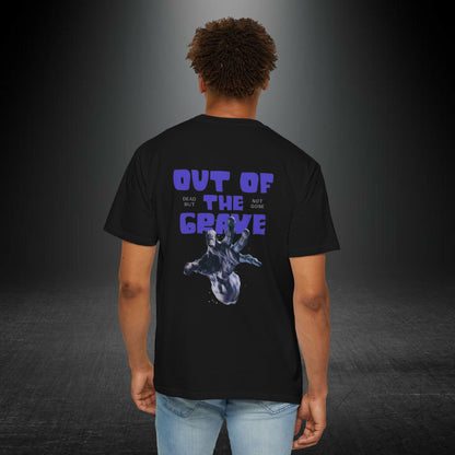 Copy of Out of the Grave zombie hand T-Shirt | band silhouette front