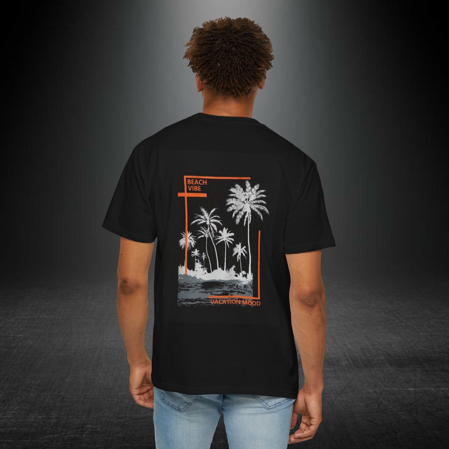Copy of Beach Vibe Palm Tree Graphic T-Shirt