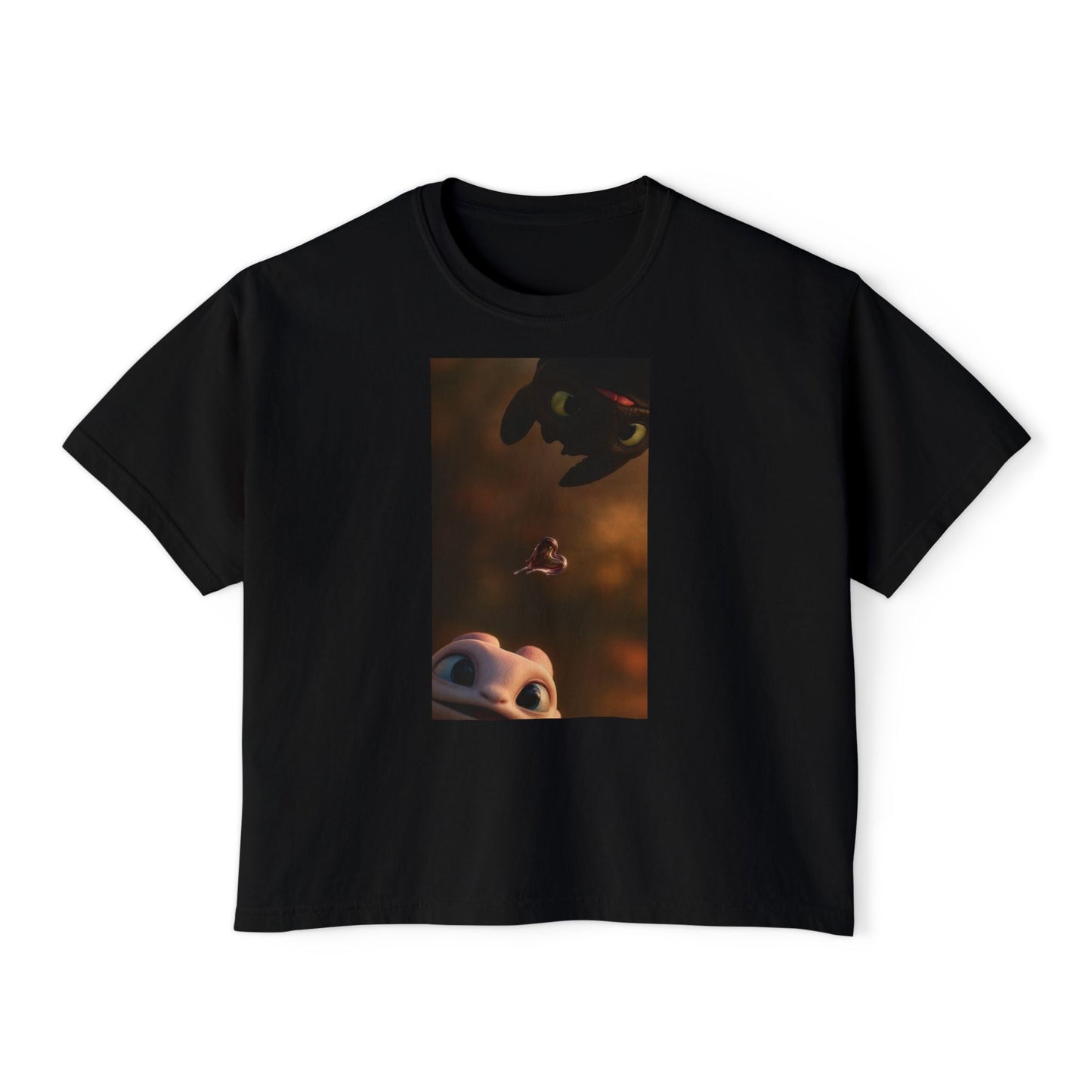 Copy of Dragon and Rider Illustration Tee | Cute Fantasy Creature T-Shirt