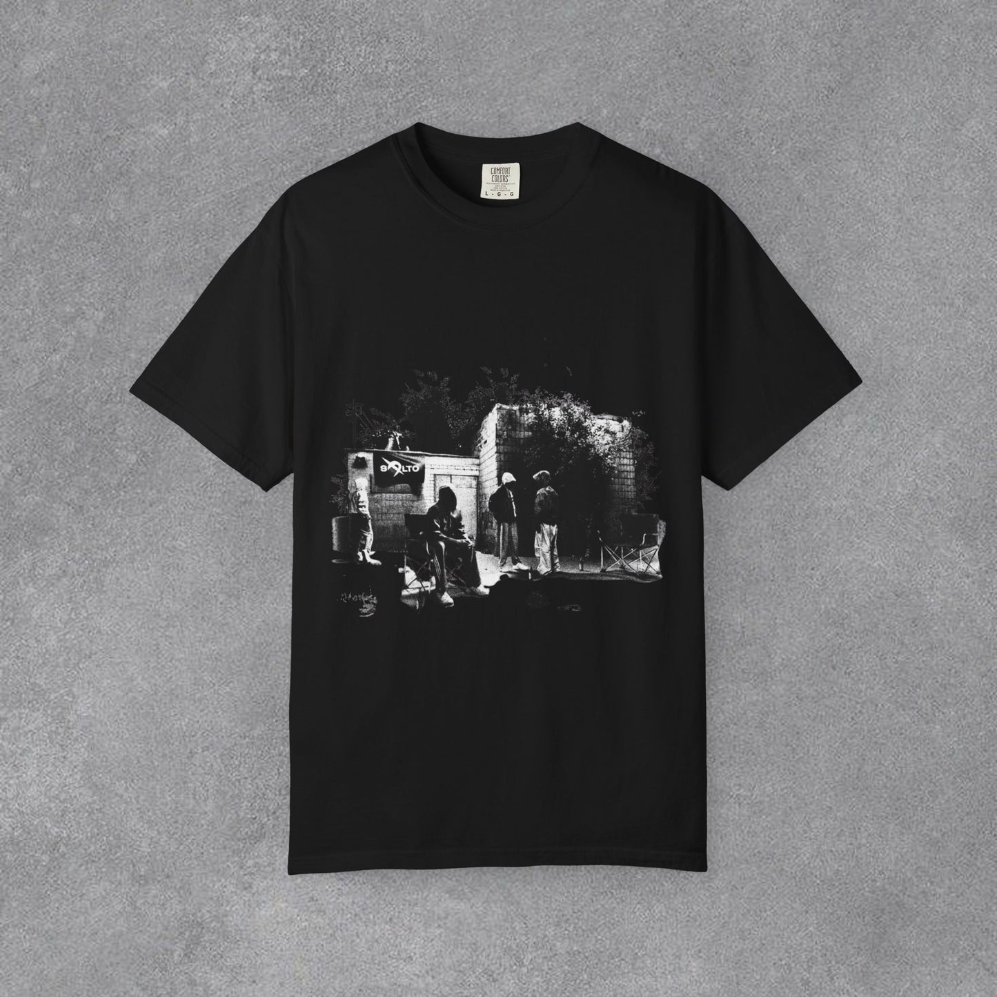 Copy of Praying Hands Graphic T-shirt | Graffiti Street Scene Tee