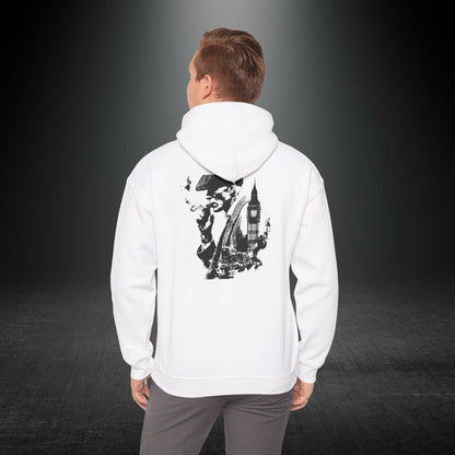Thomas Shelby Vintage Baskılı Erkek Kapüşonlu Sweatshirt