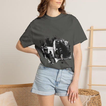 Copy of Praying Hands Graphic T-shirt | Graffiti Street Scene Tee