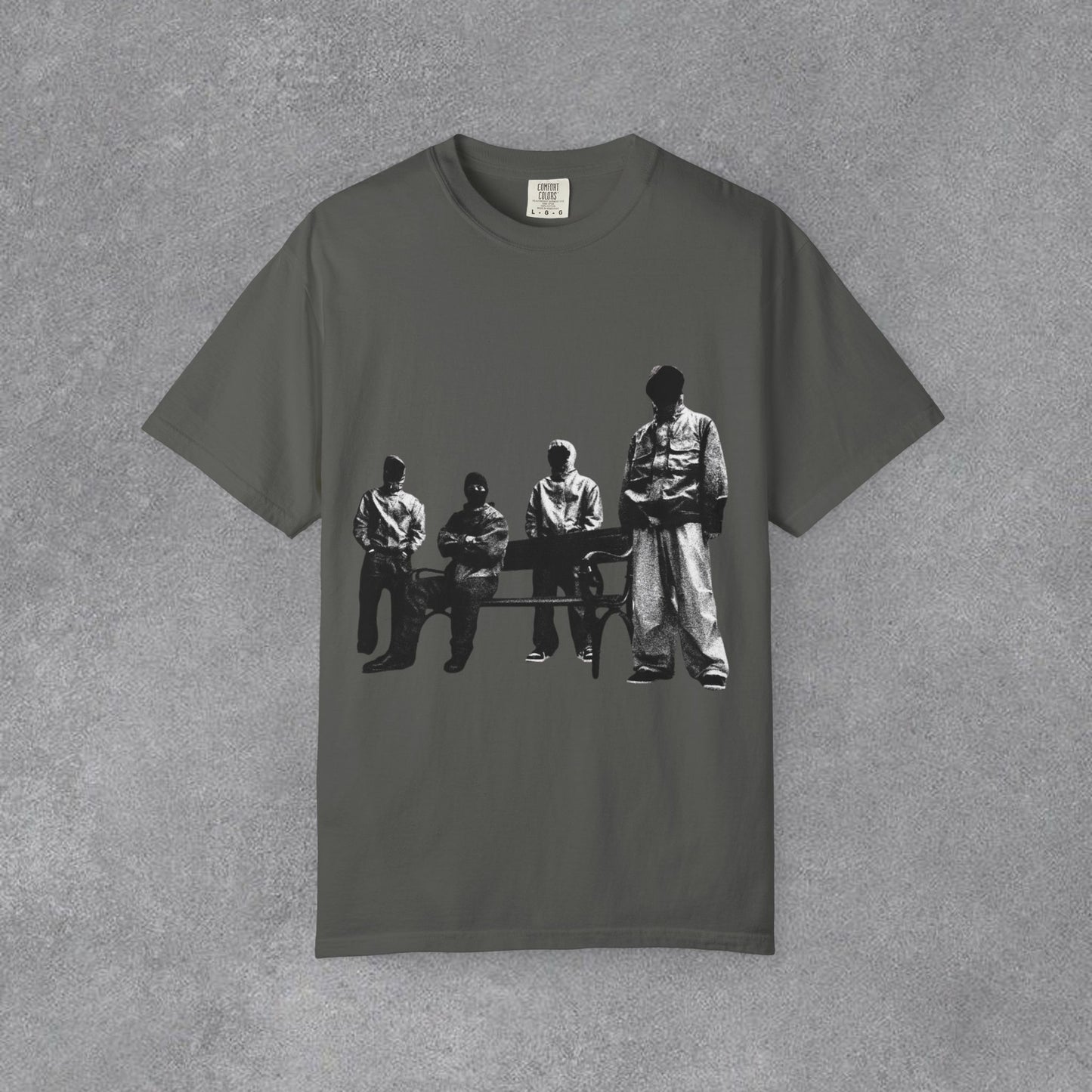 Copy of Out of the Grave zombie hand T-Shirt | band silhouette front