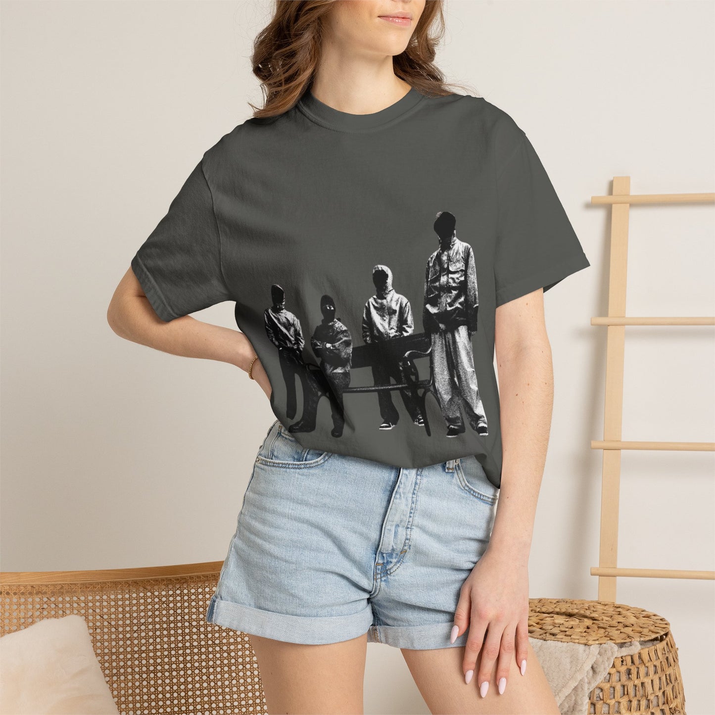 Copy of Out of the Grave zombie hand T-Shirt | band silhouette front