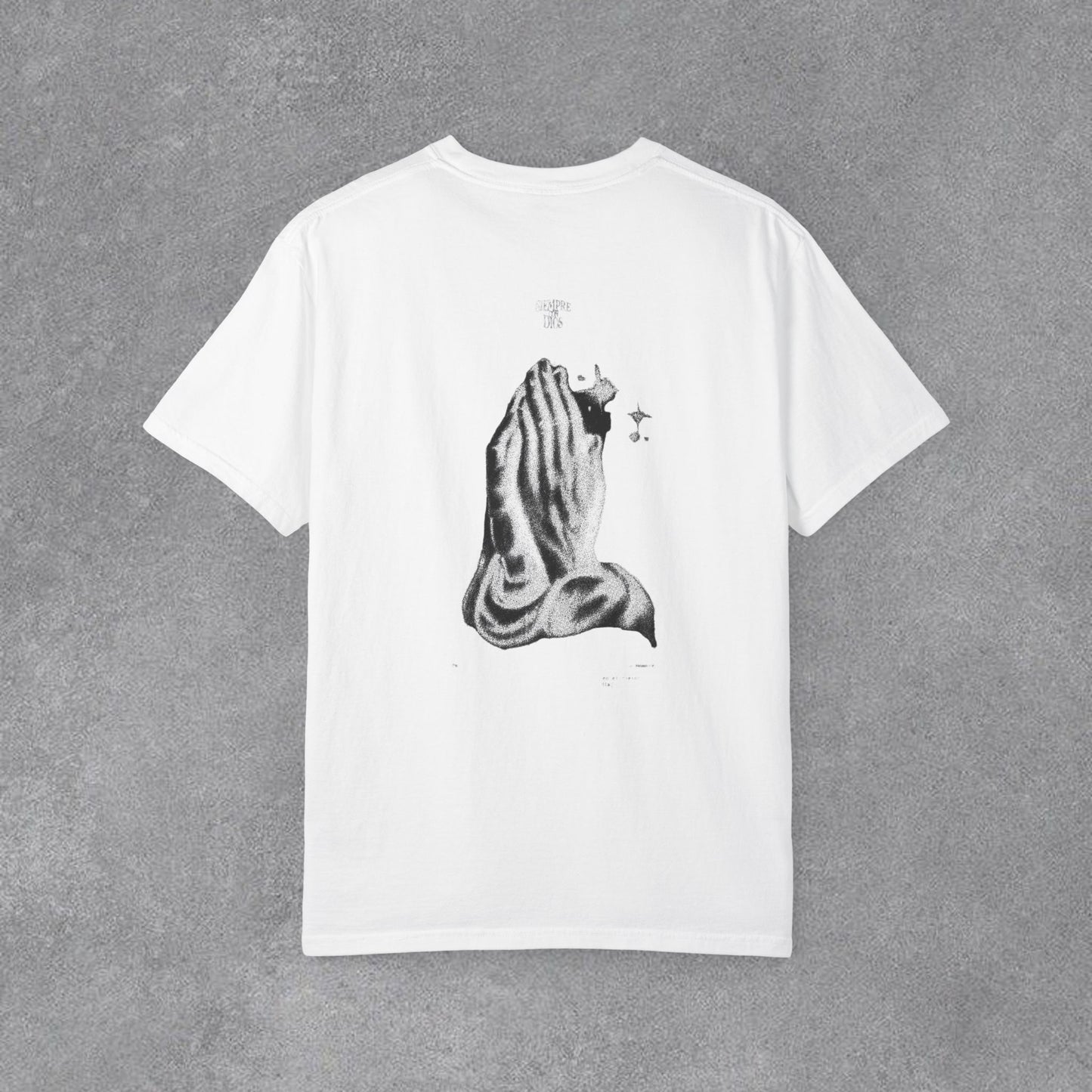 Copy of Praying Hands Graphic T-shirt | Graffiti Street Scene Tee