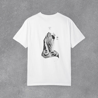 Copy of Praying Hands Graphic T-shirt | Graffiti Street Scene Tee
