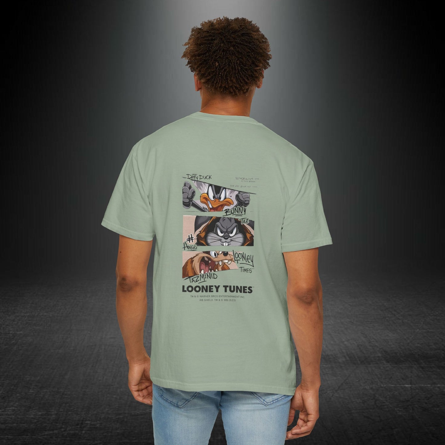 Copy of Vintage Comic Panel Graphic T-Shirt | Retro Crisis Text Tee | Garment Dyed Cotton Shirt | Streetwear Graphic Tee | Unisex Gift