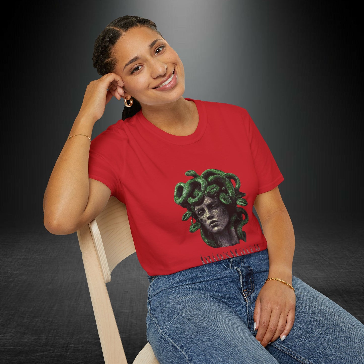 Copy of Medusa Head T-Shirt | Snake Hair Mythology Graphic Tee
