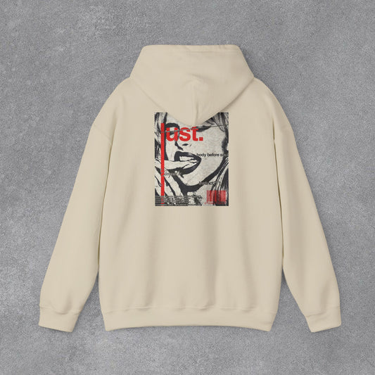 💫Grafik / Desen Baskılı Kapüşonlu Sweatshirt🎀