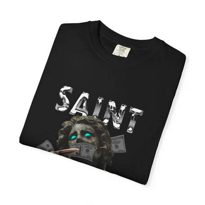Copy of Skull Graphic T-Shirt | Gothic Tattoo Streetwear Tee | Vintage Washed Cotton Shirt | Shark Back Print | Unisex Graphic Tee