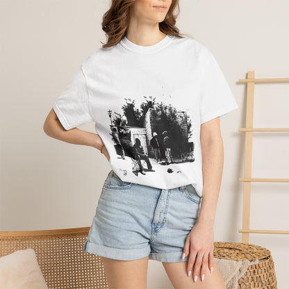 Copy of Praying Hands Graphic T-shirt | Graffiti Street Scene Tee