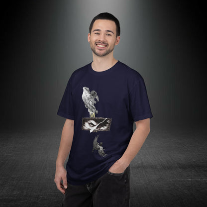 Copy of Angel Wings and Eyes T-Shirt | Graphic Tee with Angel Sketches