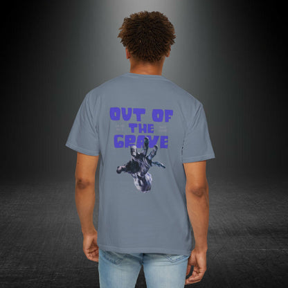 Copy of Out of the Grave zombie hand T-Shirt | band silhouette front