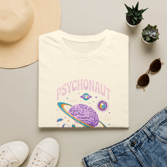 Copy of Psychonaut Brain Planet T-Shirt | Psychedelic Space Graphic Tee | Cosmic Astronaut Retro Vintage Unisex Shirt