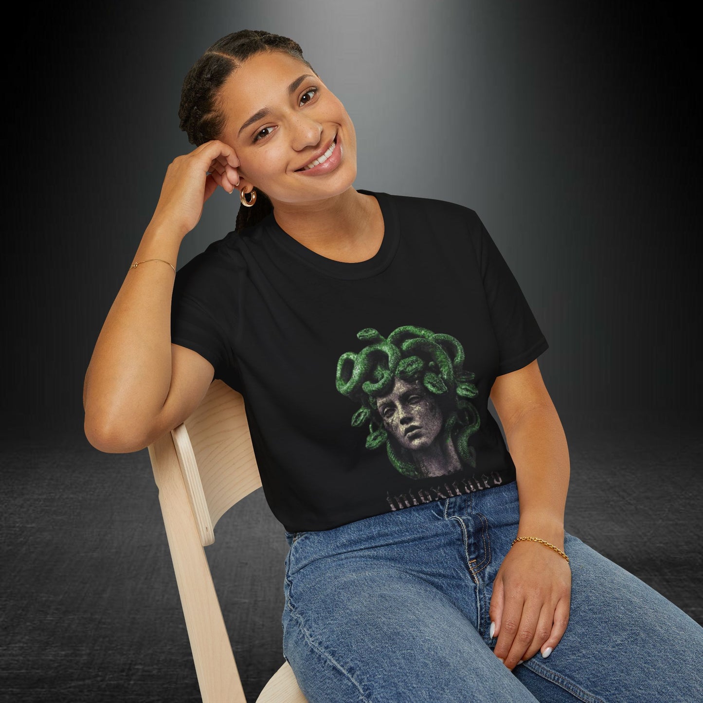 Copy of Medusa Head T-Shirt | Snake Hair Mythology Graphic Tee