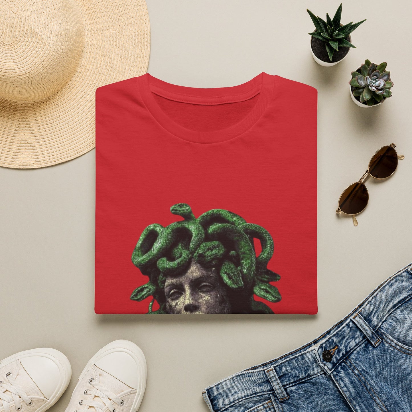 Copy of Medusa Head T-Shirt | Snake Hair Mythology Graphic Tee