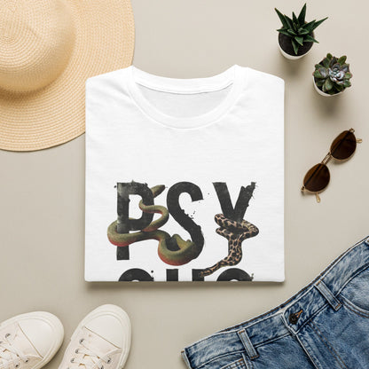 Copy of Psycho Snake Typography T-Shirt | Snake Lettering Tee