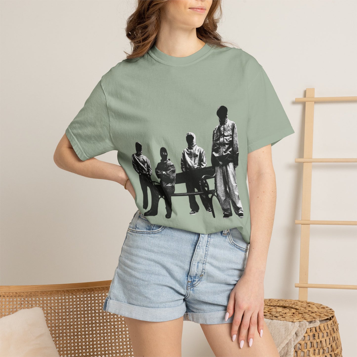Copy of Out of the Grave zombie hand T-Shirt | band silhouette front