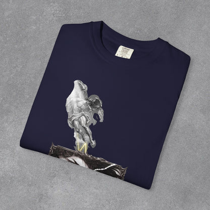 Copy of Angel Wings and Eyes T-Shirt | Graphic Tee with Angel Sketches