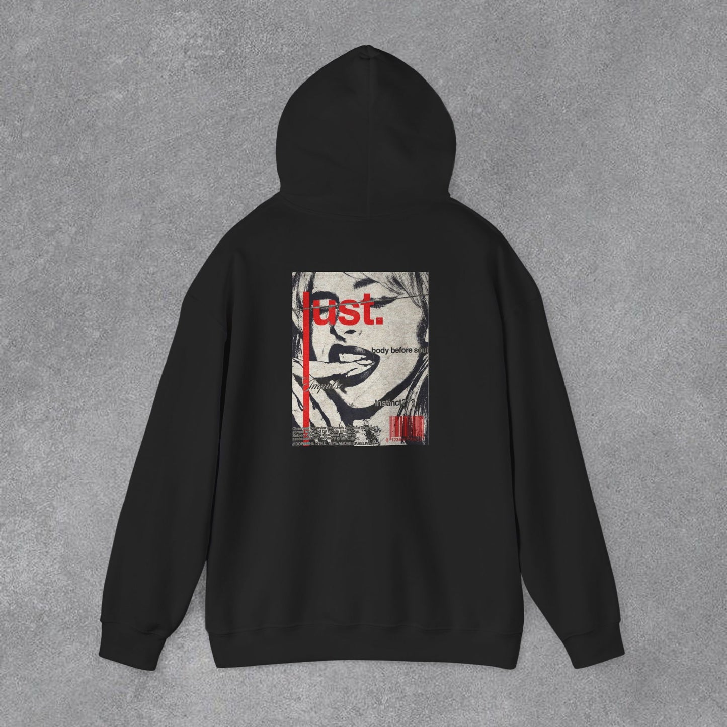 💫Grafik / Desen Baskılı Kapüşonlu Sweatshirt🎀