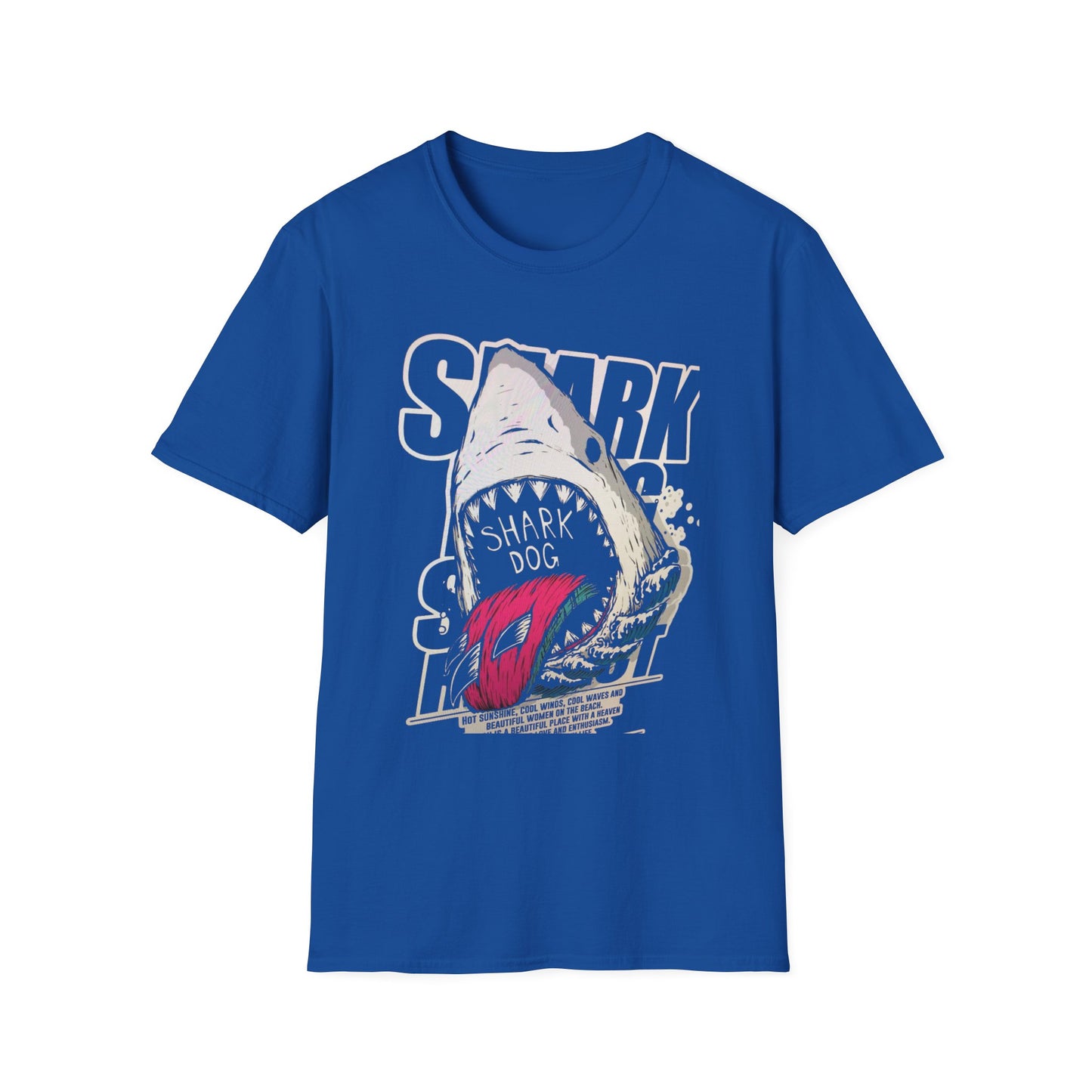 Copy of Comfort Colors Shark Shirt, Tropical Ocean Graphic Tee, Coastal Beach Shirt, Colorful Sea Life Tee, Summer Vacation Gift